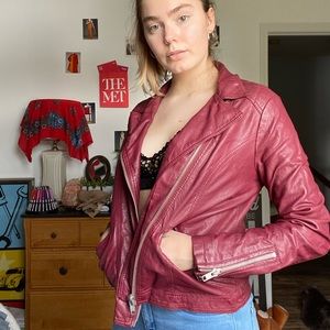Vegan Leather Jacket
